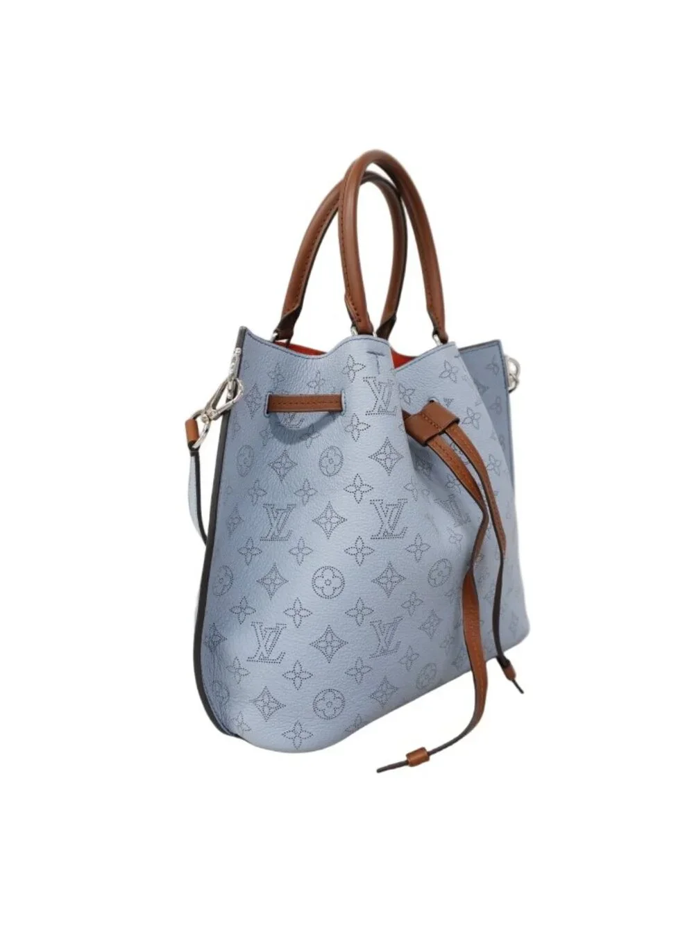 ★SOLD★ Louis Vuitton Handbag Mahina Girolatta Blue Horizon 2-Way - Picture 2 of 9